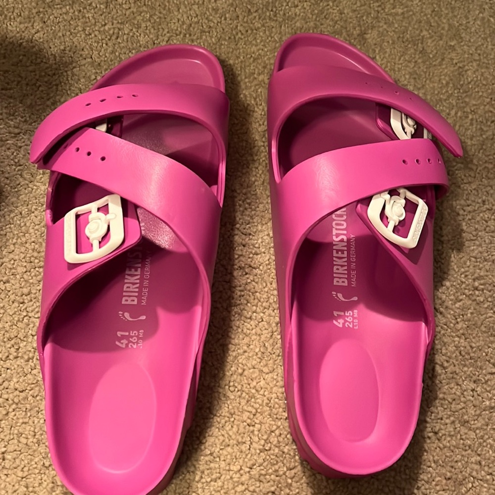 Birkenstock Arizona Eva size 41, purple, NWT